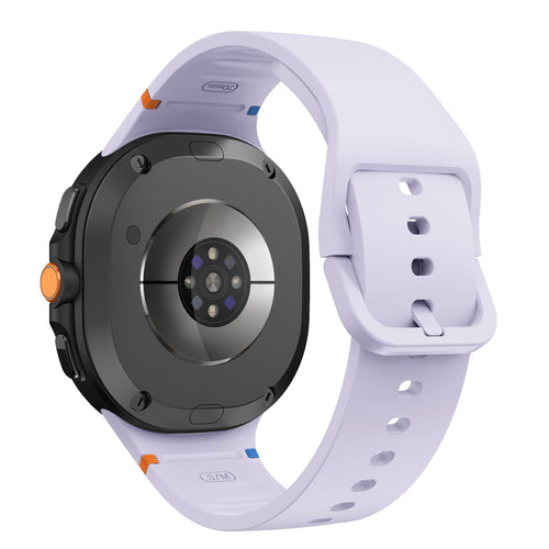 Samsung Galaxy Watch 8 - 44mm Silikonarmband (Hell Lila)