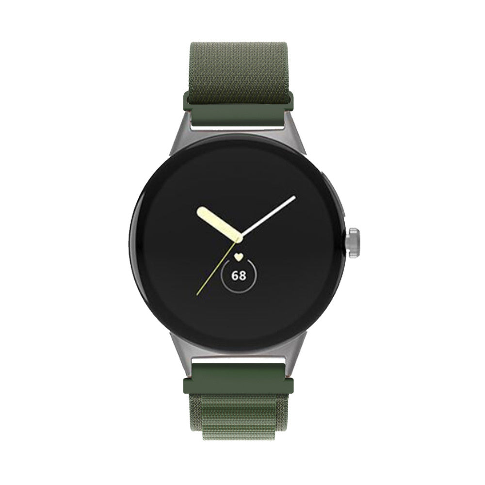 Google Pixel Watch 4 - 45mm Alpine Armband (Grün)