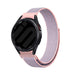 Samsung Galaxy Watch 7 - 40mm 'One push' Nylonarmband (Rosa)