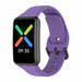 Oppo Watch Free Silicone Strap (Purple)