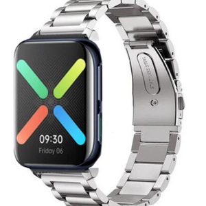 oppo-watch-stalen-band-zilver