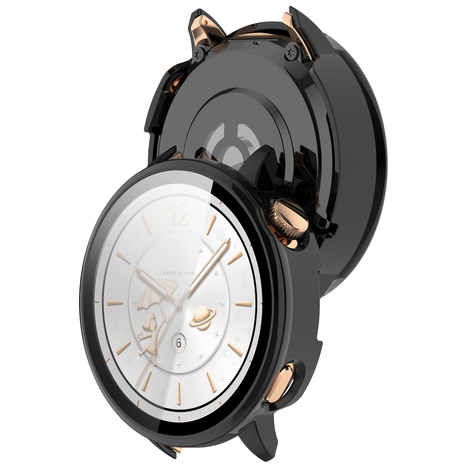 OnePlus Watch 3 – 43 mm Hartschalenhülle mit Glas (Schwarz)