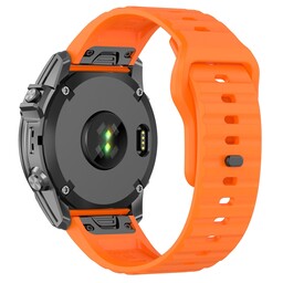 Garmin Instinct 3 - 50mm Outdoor Silikonarmband (Orange)