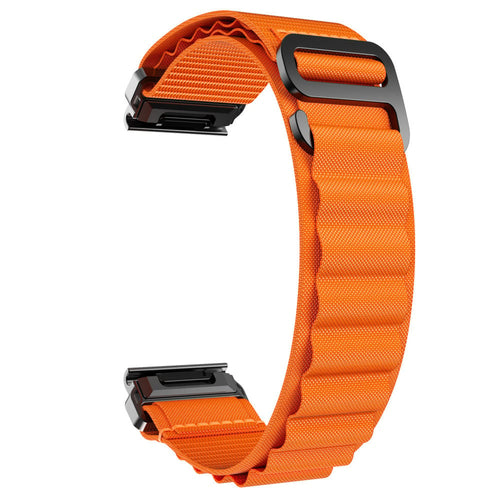 Garmin Quatix 8 - 51mm Alpine Armband (Orange)