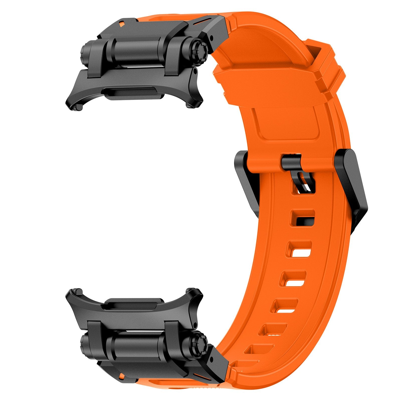 Samsung Galaxy Watch Ultra 'Explorer' TPU Strap (Orange with Black) 