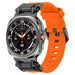 Samsung Galaxy Watch Ultra 'Explorer' TPU Armband (Orange mit Schwarz)
