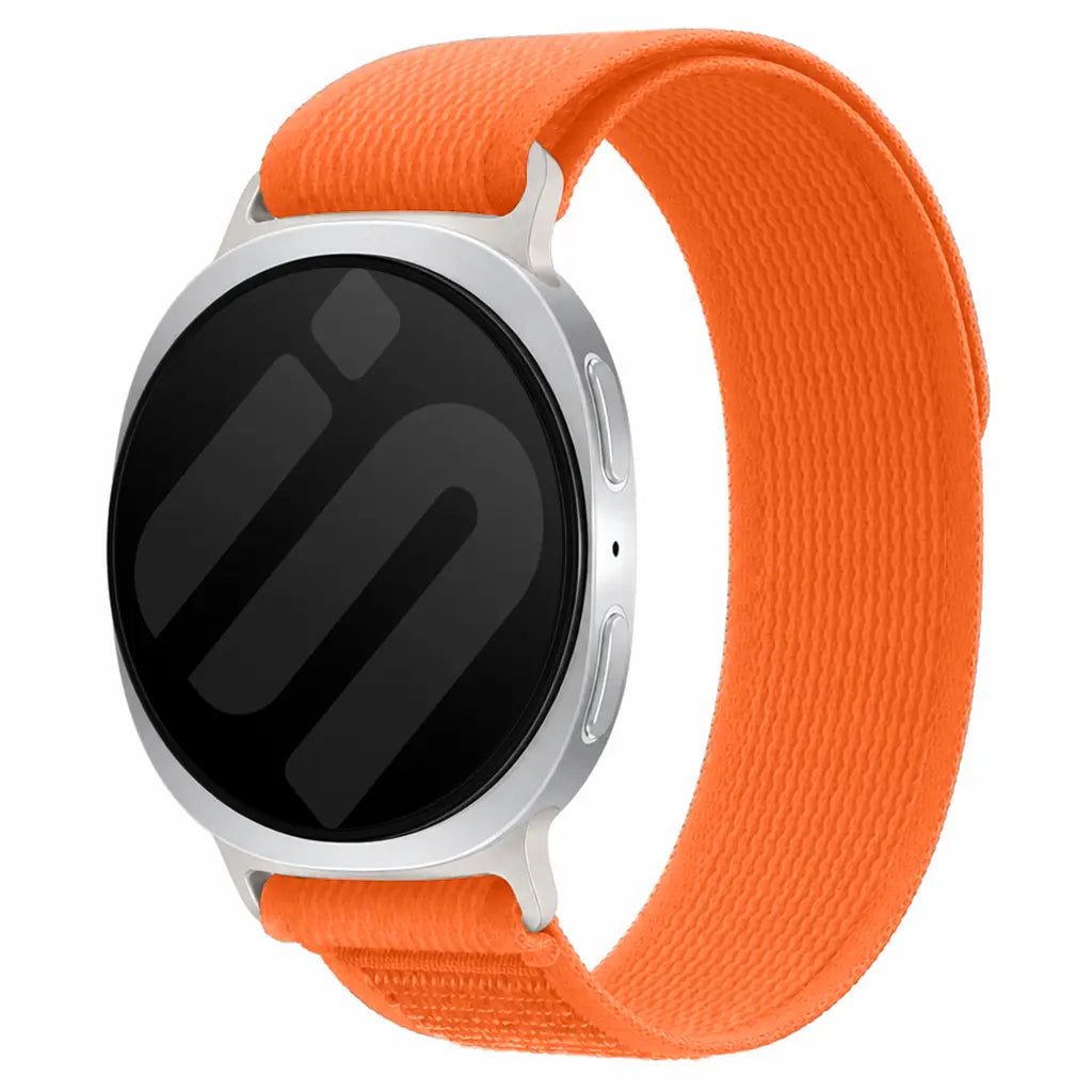 Samsung Galaxy Watch 8 - 44mm Trail Nylonarmband (Orange)