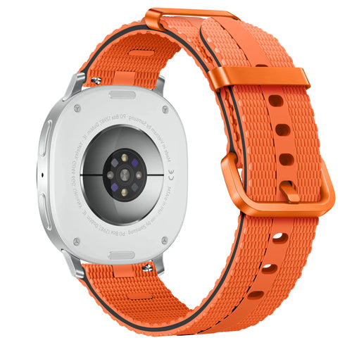Samsung Galaxy Watch 8 - 40mm Silikon Active Armband (Orange)