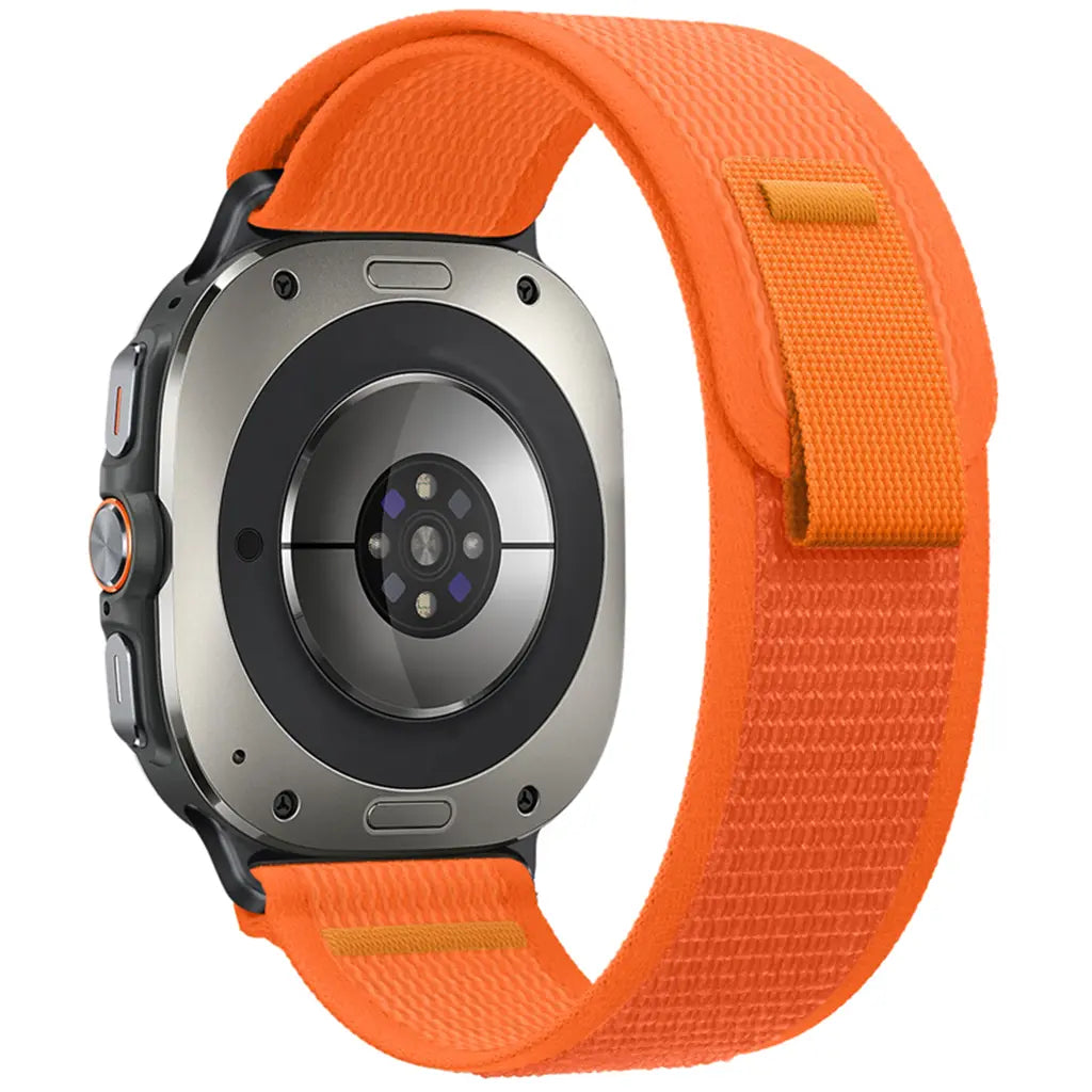 Samsung Galaxy Watch Ultra 2 Trail Nylon Strap (Orange)
