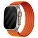 Apple Watch Ultradünnes Nylonband (Orange)