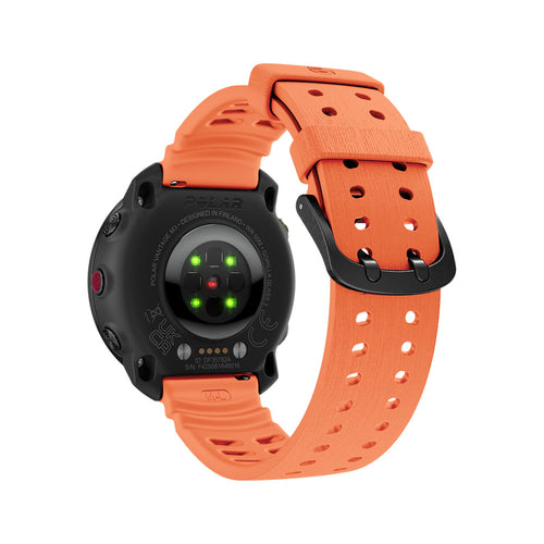 Polar Vantage M3 Silikon-Grain-Armband (Orange)