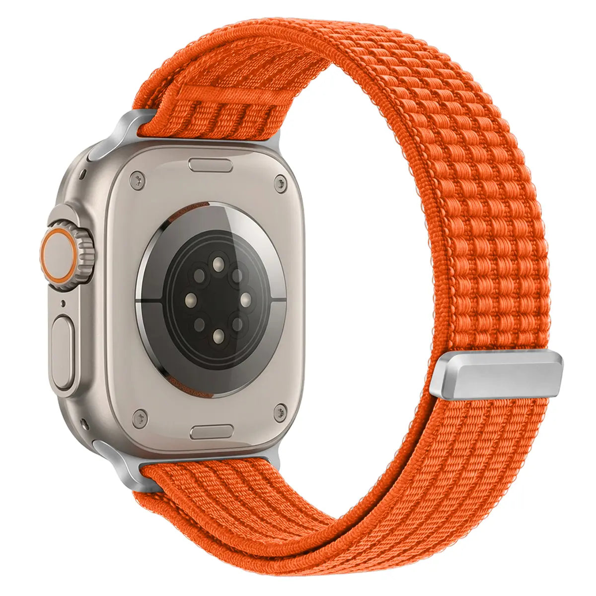 Apple Watch Ultradünnes Nylonband (Orange)