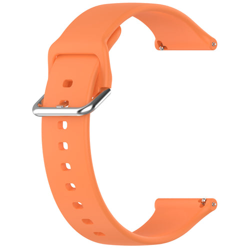 Coros Nomad Schnalle Silikonarmband (Orange)