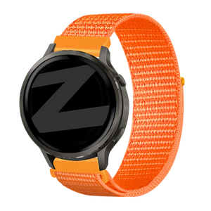 Bandz Garmin Forerunner 570 - 47mm Nylon Loop Armband (Orange)
