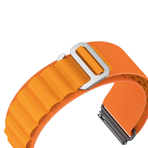 Universal 24mm Alpine Nylonarmband (Orange)
