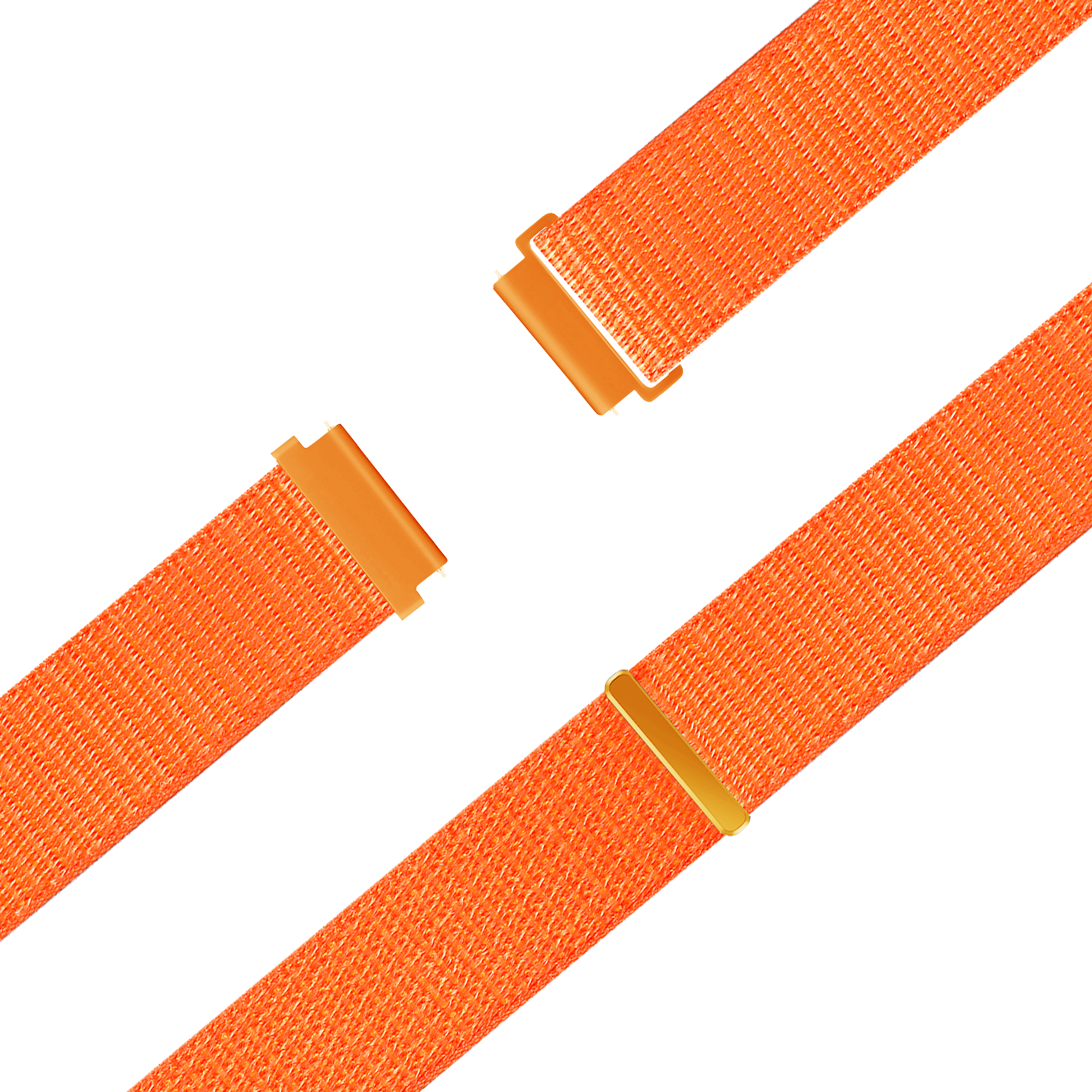 Bandz Garmin Forerunner 265 Nylon Loop Strap (Orange)