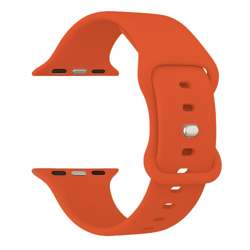 Apple Watch Ultra Klassisches Silikonarmband (Orange)