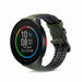 Polar Pacer Silicone/Leather Strap (Green)