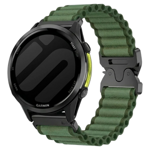 Outdoor Nylon Strap with P-Buckle, green