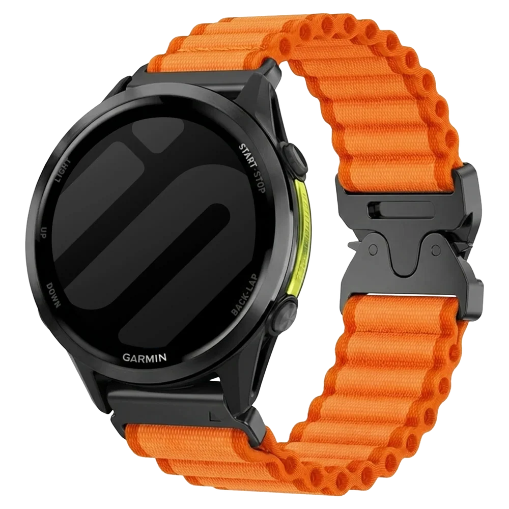 Outdoor Nylon Strap with P-Buckle, orange