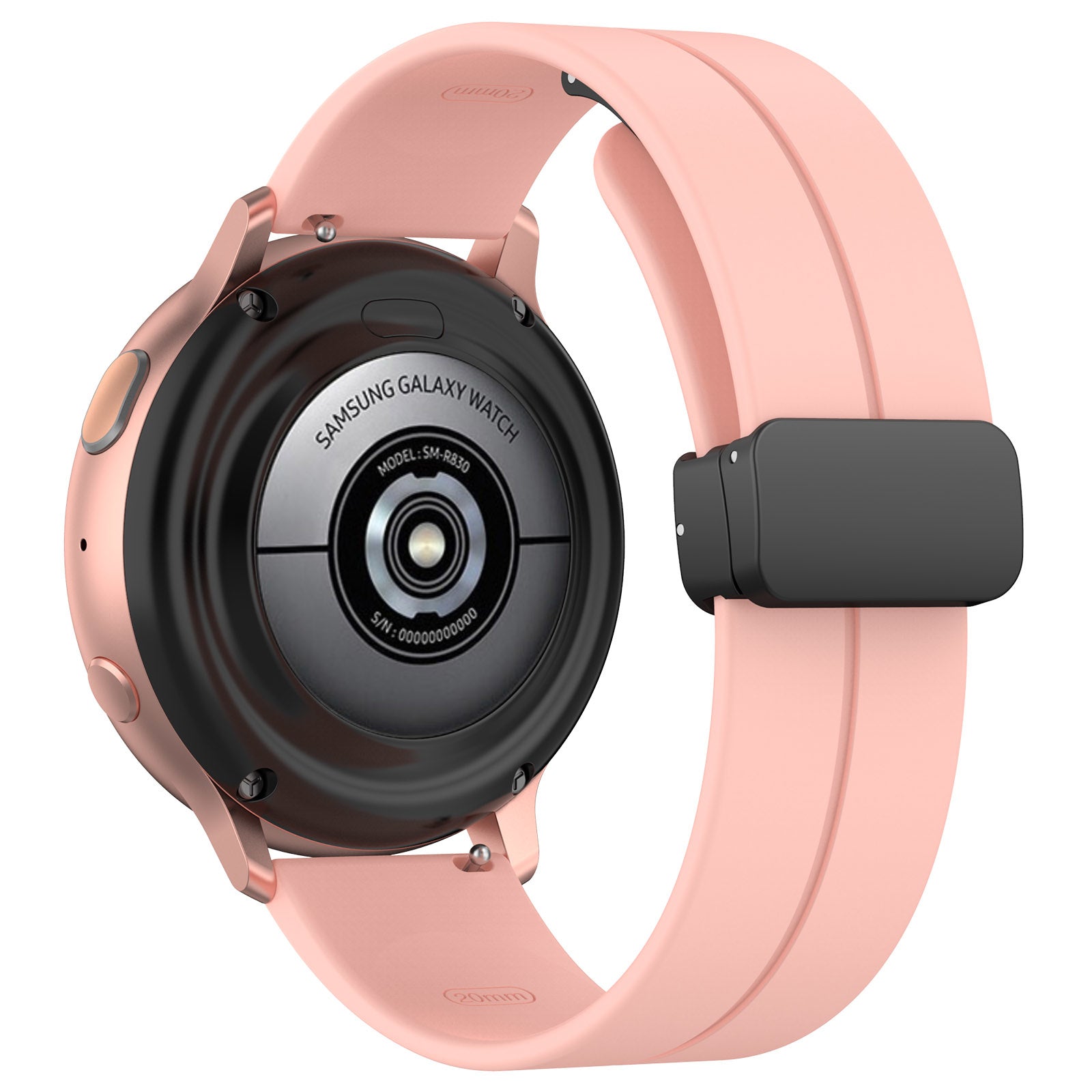 Amazfit Active D-Schnalle Silikonarmband (Rosa)