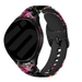 Pink Flower Samsung Galaxy Watch 6 Classic 43mm Armband