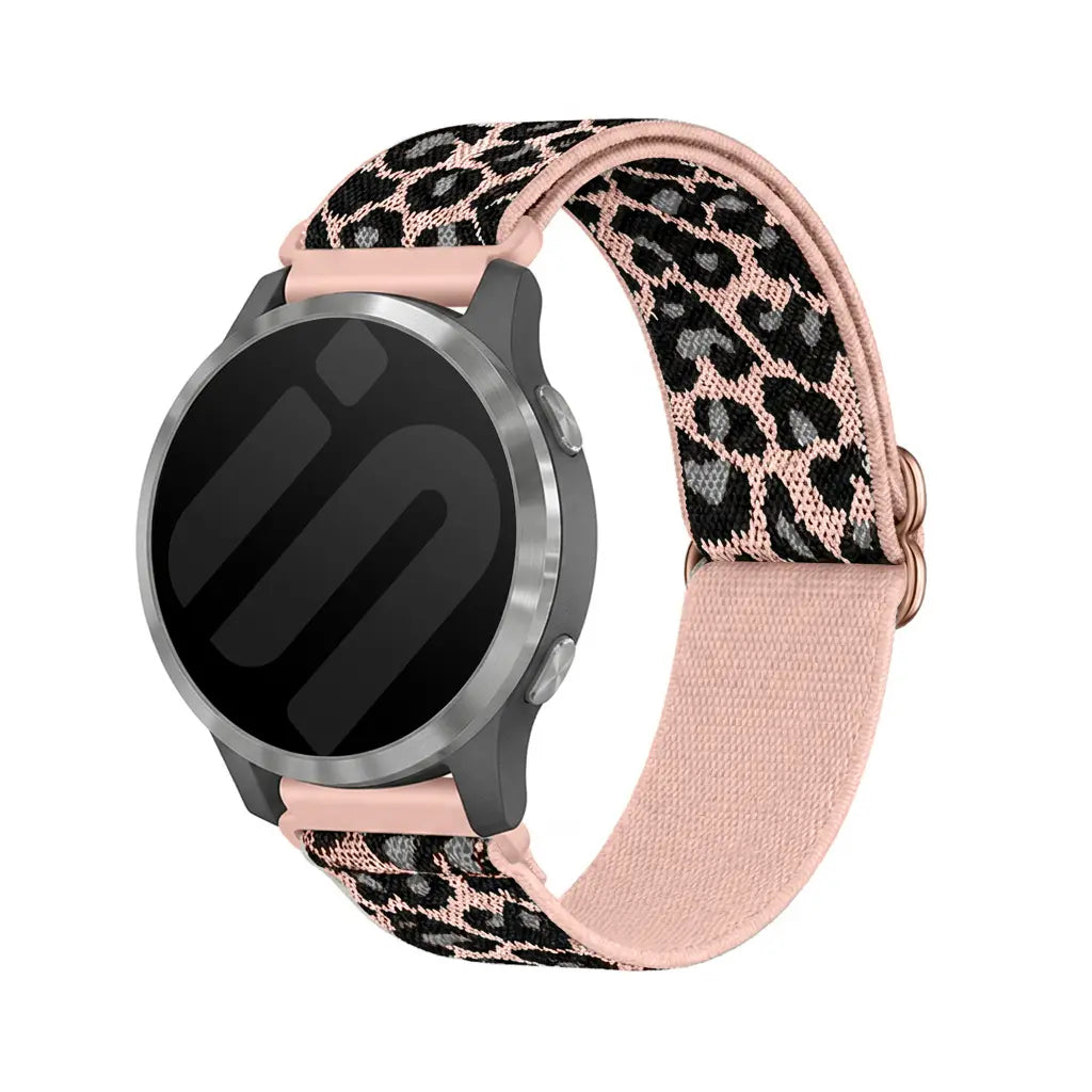 Xiaomi Watch S4 - 41mm Elastisches Armband (Pink Leopard)