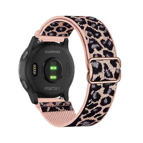 Oppo Watch X2 Mini Elastisches Armband (Pink Leopard)