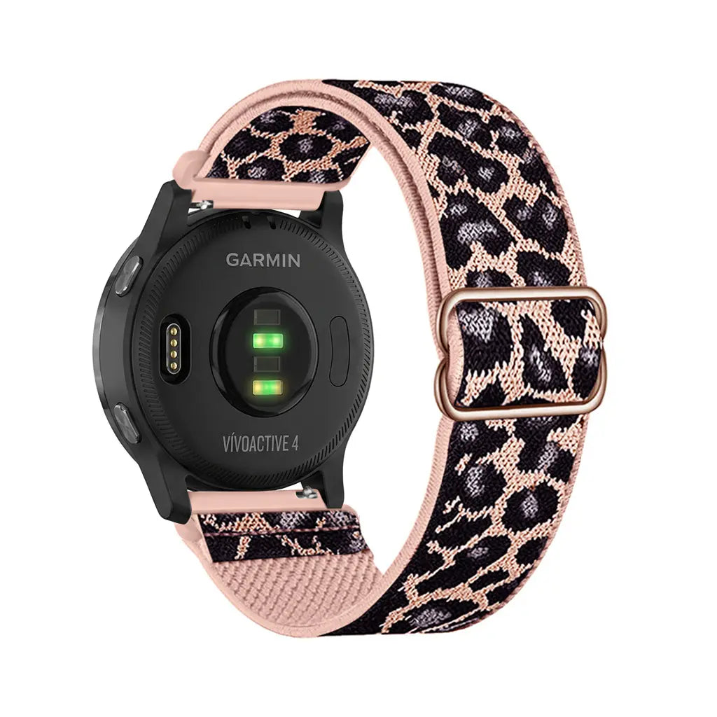 Xiaomi Watch S4 - 41mm Elastisches Armband (Pink Leopard)