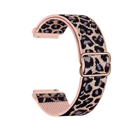 Oppo Watch X2 Mini Elastisches Armband (Pink Leopard)