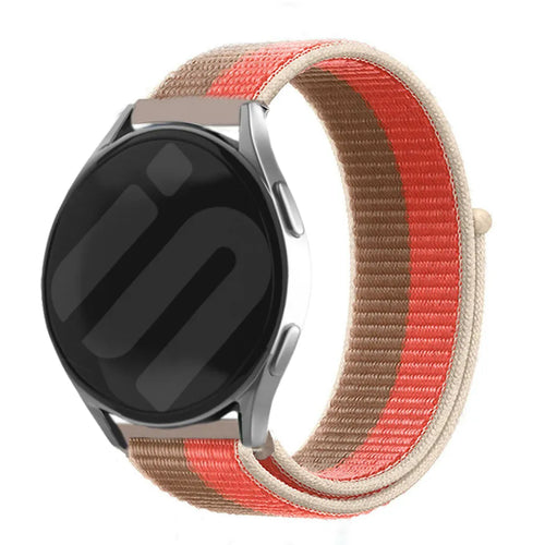 Coros Pace 2 Nylonarmband (Rosa Pomelo)