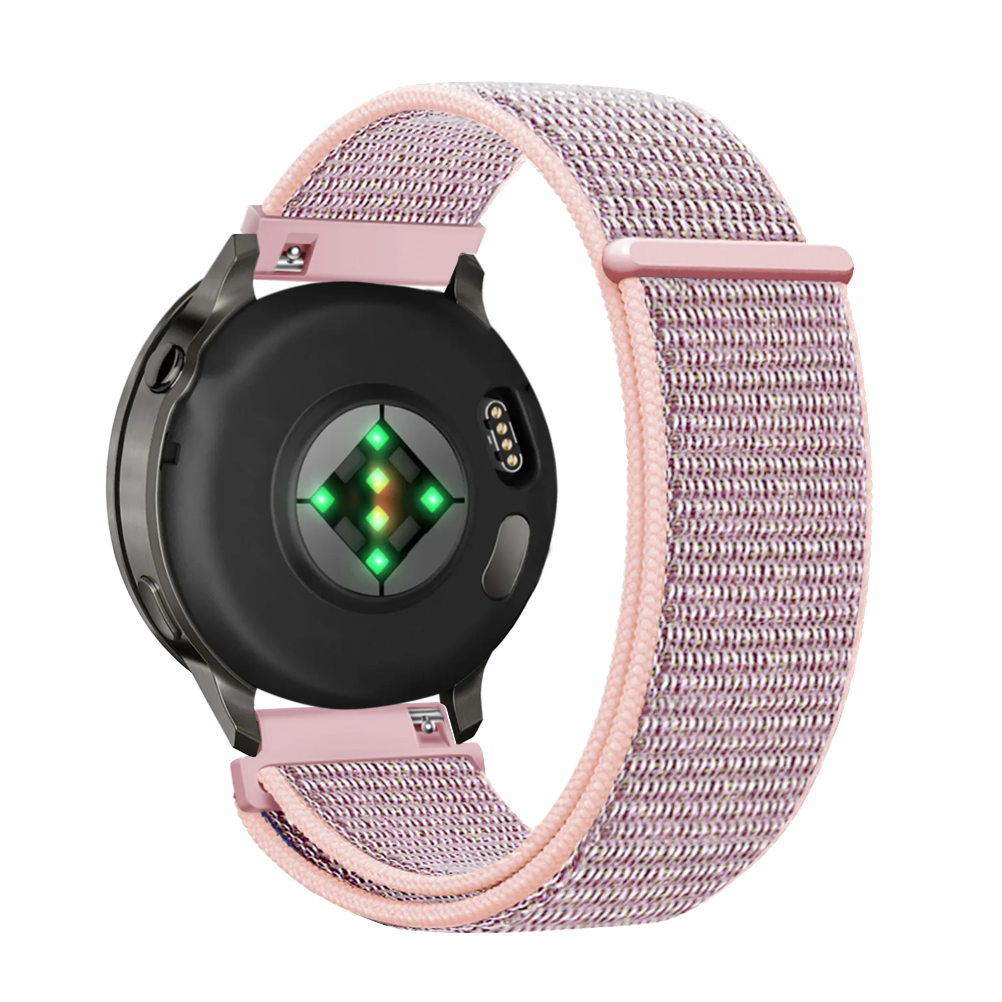 Bandz Garmin Bounce 2 Nylon Loop Strap (Pink)