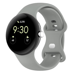 Google Pixel Watch 3 - 41mm Classic Silikonarmband (Grau)