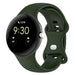 Google Pixel Watch 4 - 41mm Silicone Classic Strap (Dark Green)
