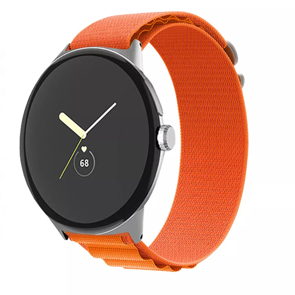 Google Pixel Watch 4 - 45mm Alpine Armband (Orange)