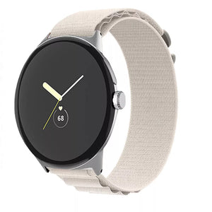 Google Pixel Watch 4 - 41mm Alpine Armband (Polarstern)