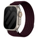 Apple Watch Ultradünnes Nylonband (Plum)