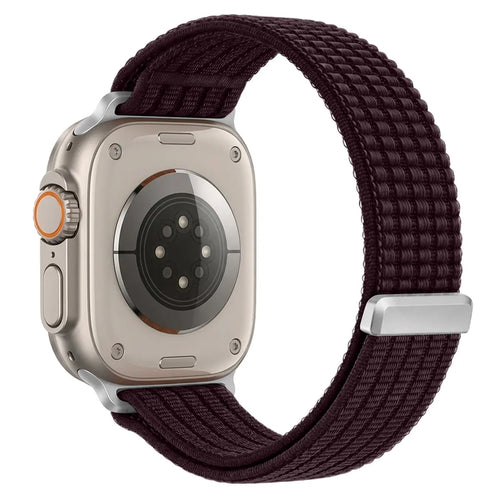 Apple Watch Ultradünnes Nylonband (Plum)