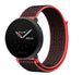 Polar Ignite 3 Nylon Strap (Black/Coral)