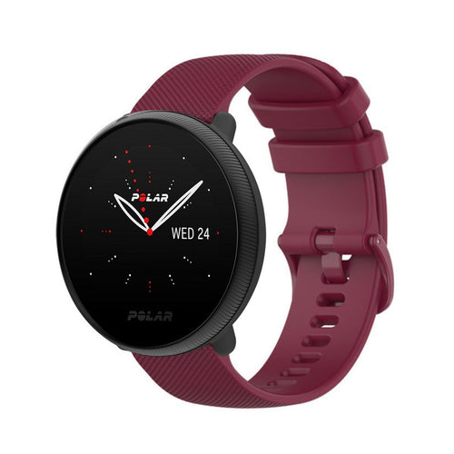 polar-ignite-2-siliconen-bandje-rood