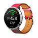 Polar Ignite Lederarmband (Pink/Rot/Braun)