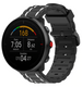 Polar Ignite Silicone Strap Tough (Black/White)