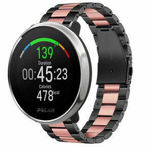 polar-unite-stalen-band-zwart-roze