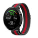 Polar Vantage M Milanese Strap (Black/Red)