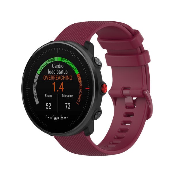 Redmi Watch 5 Active Premium Silicone Strap (Wine Red)