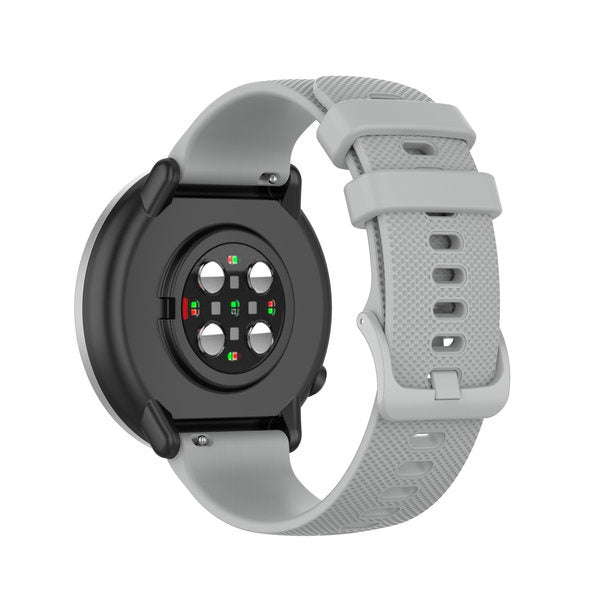 Samsung Galaxy Watch 46mm Premium Silicone Strap (Grey)