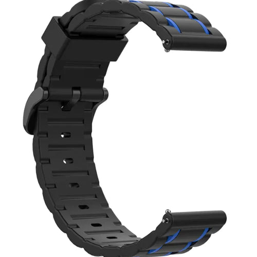 ICE Smart TKS Rectangular 1.41 Sport Strap with Buckle (Black/Blue)