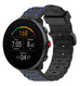 Polar Vantage M Schnalle Sport Amrband (Schwarz / Blau)