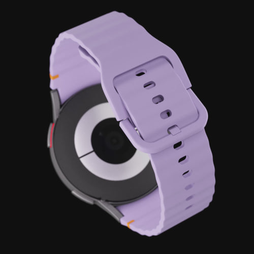 Samsung Galaxy Watch 7 44mm mit wellenförmigem Armband (Hell Lila)
