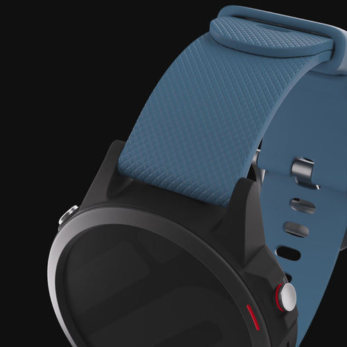 Coros Apex 46mm Silikonarmband (Blau)